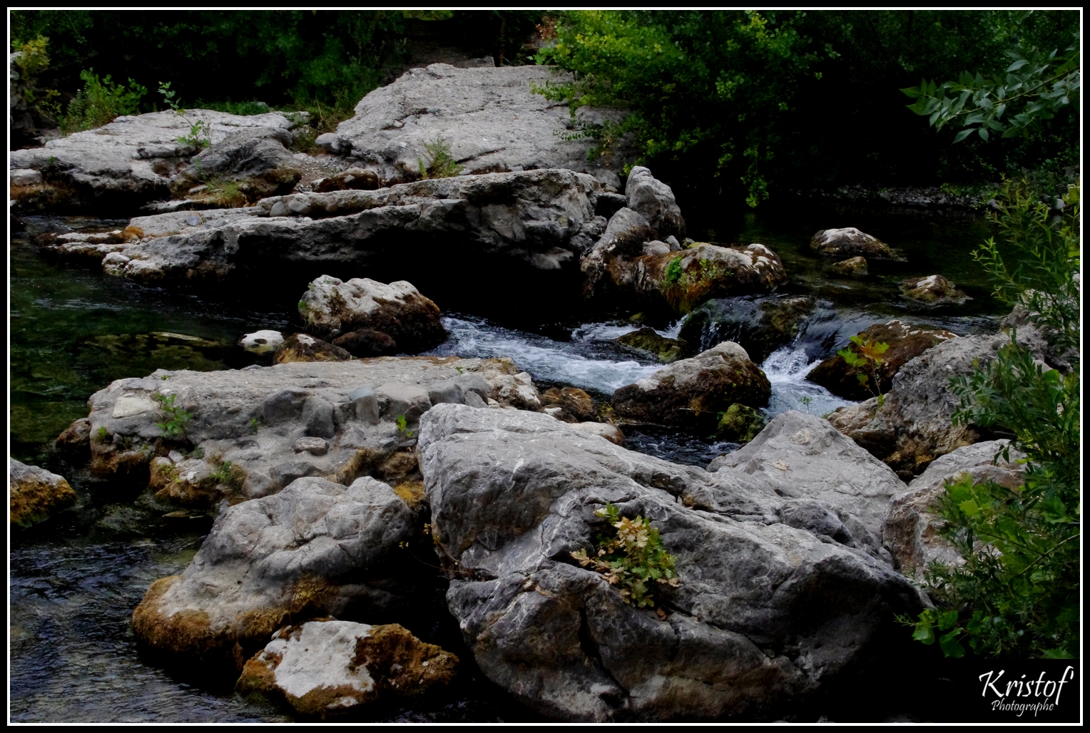 Rivière dans l'Aude