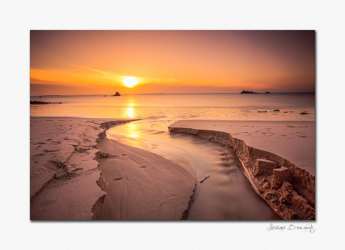 Plage de Ruscumunoc, à Plouarzel