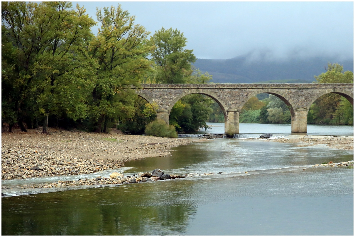 Vue à Roquebrun